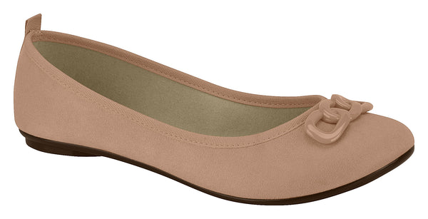 ⚜️Sapatilha Camurça Nude Moleca